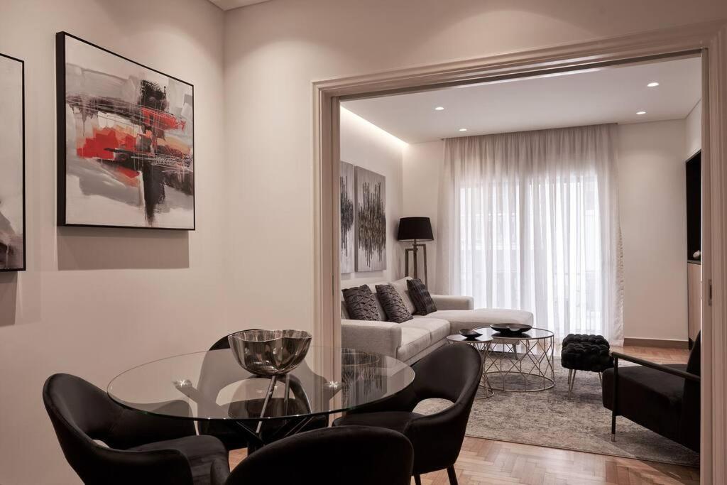 Deluxe Apartment, Kolonaki Athena Bagian luar foto